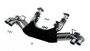 Borla ATAK 3in Cat Back Exhaust For Chevrolet Corvette C8 2020-2025 6.2L V8