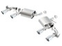 Borla Atak Dual Mode Performance Exhaust for 2016-2023 Chevrolet Camaro LT V6