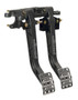 Wilwood Adjustable Dual Pedal Assembly Aluminum - Brake & Clutch Forward Mount