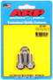 ARP Lower Pulley Bolt Kit Stainless Steel Polished for Chevy V8 Eng - Set of 3