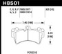 Hawk Performance HB501Z.625 High Performance Street Ceramic Brake Pads for Audi