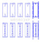 For King BMW S65B40A Crankshaft Main Bearings Set Of 5