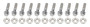 ARP Valley Cover Bolt Kit Stainless Steel Hex Head 11-Piece for GM LS-Series