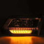 AlphaRex PRO Series Projector Headlights For Ram 1500 2500 Alpha Black DRL