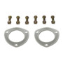 Proform 3in Aluminum Collector Gasket 0.125in Thick 3-Bolt Kit Pair