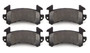 Brake Pads Set of 4 for GM Metric Calipers - PFC 39 Compound New