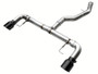 AWE Track Edition Axle-Back Exhaust for BMW 330i 430i  Diamond Black Tips