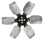 Derale 17in Aluminum Race Fan 6-Blade Steel Hub Universal Mount