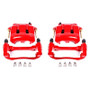 PowerStop Powder Coated Brake For Calipers Ford Mustang 2005-2014 Red Pair