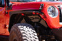 DV8 Offroad Front Inner Fenders Jeep JL Gladiator JT Black