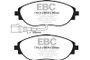 EBC Yellowstuff Front Brake Pads for Audi S3 VW Passat 2013-2015 DP42127R