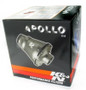 K&N For Apollo RC-5052AB Universal Cold Air Intake System w/ Air Box