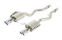 Borla 11875 ATAK Axle Back Exhaust For 2014-2019 Corvette C7 Stingray Quad Tips
