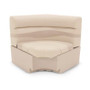 Taylor Made LCI 32x32 Square Corner Boat Cushion Beige Marine Seat Pad
