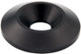 Allstar 1/4" Countersunk Washer 1-1/4 OD Black Alum 10pk ALL18665