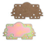 Holley 108-122 Secondary Sealing Plate w Gasket for 4160 Carburetor