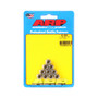 ARP Stainless Steel 1/4-20 Thread, 5/16" Head 12 Point Nuts Polished - Set of 10
