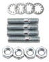 Edelbrock Carburetor Stud Kit Stainless Steel Zinc Oxide for Small Block Engines