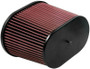 K&N RC-5178 High-Flow Oval Air Filter For Ford F-250 Super Duty Reusable