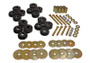 Energy Suspension Body Mount Set Hardware Ford Bronco 1966-1977 Black