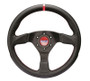Sparco R383 Champion Steering Wheel Black Leather Black Stitch For Racing Cars