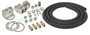 Derale Oil Filter Relocation Kit Single Mount 10ft Hose
