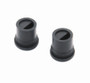 Mr Gasket 5425 Baffled Breather Grommet 1in ID Rubber Black Pair