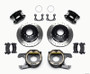 Wilwood D154 Pro-Series Rear Disc Brake Kit Small Ford 2.50" Offset Park Brake
