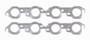 Mr Gasket 7407G Aluminum Exhaust Gasket For BBC Round Port 1.92 Pair
