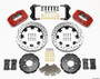 Wilwood Dynapro Radial Front Brake Kit 12.19in Drilled Red Audi TT VW Beetle