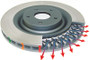DBA Street Series Rear Slotted Rotor Subaru Legacy Impreza Forester & More