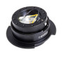 NRG Quick Release Kit Gen 2.5 SRK-250BK Black Steering Wheel w/Finger Grooves