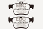EBC Yellowstuff Rear Brake Pads for VW Golf 2015, Audi A3 2014+ Models