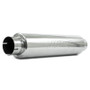 MBRP Universal Quiet Tone Muffler 4" Inlet 4" Outlet 24" Body 6" Round Stainless