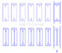 King MB7039AM Main Bearing Set For BMW M51 M57 D25 Y25TD STD Size