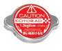 Koyo SK-C13 Type A Hyper Red Radiator Cap 1.3 Bar for Koyorad Racing Radiator