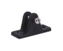 NYLON ANGLED DECK HINGE BLACK