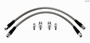 Wilwood Brake Hose Kit 16in Braided Stainless For Mazda Miata 1995-2005