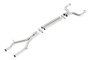Borla Stainless Steel X Pipe with Mid Pipes for 16-24 Chevrolet Camaro SS LT1 V8