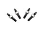 Mr. Gasket Carburetor Stud Kit 5/16-18 to 5/16-24 Bullet Tip Black - Set of 4