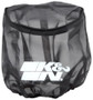 K&N 22-8049DK Drycharger Wrap Black For RC-2690 Round Tapered Air Filter