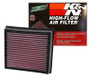 K&N Replacement Panel Air Filter Dodge Ram 2500 2013-2014 Part 33-5005