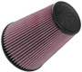 K&N RU-5046 Universal Clamp-On Air Filter 6in Flange For Various Vehicles