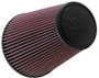 K&N RU-5046 Universal Clamp-On Air Filter 6in Flange For Various Vehicles