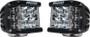 Rigid Industries D-SS PRO LED Dually Side Shooter Pod Light Black - Set of 2