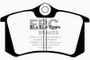 EBC Redstuff Ceramic Rear Brake Pads Low Dust for 1984-19 Audi A3/A4/A4/Quattro