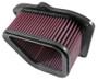 K&N SU-1399 High-Flow Air Filter for Suzuki GSX1300R Hayabusa Motorcycle