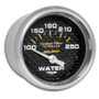 AutoMeter 52mm Carbon Fiber Water Temperature Gauge 100-250°F