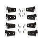 Rugged Ridge Door Hinge Kit for 2007-2018 Jeep Wrangler JK 4-Door