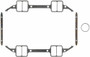 BB Mopar Intake Gaskets